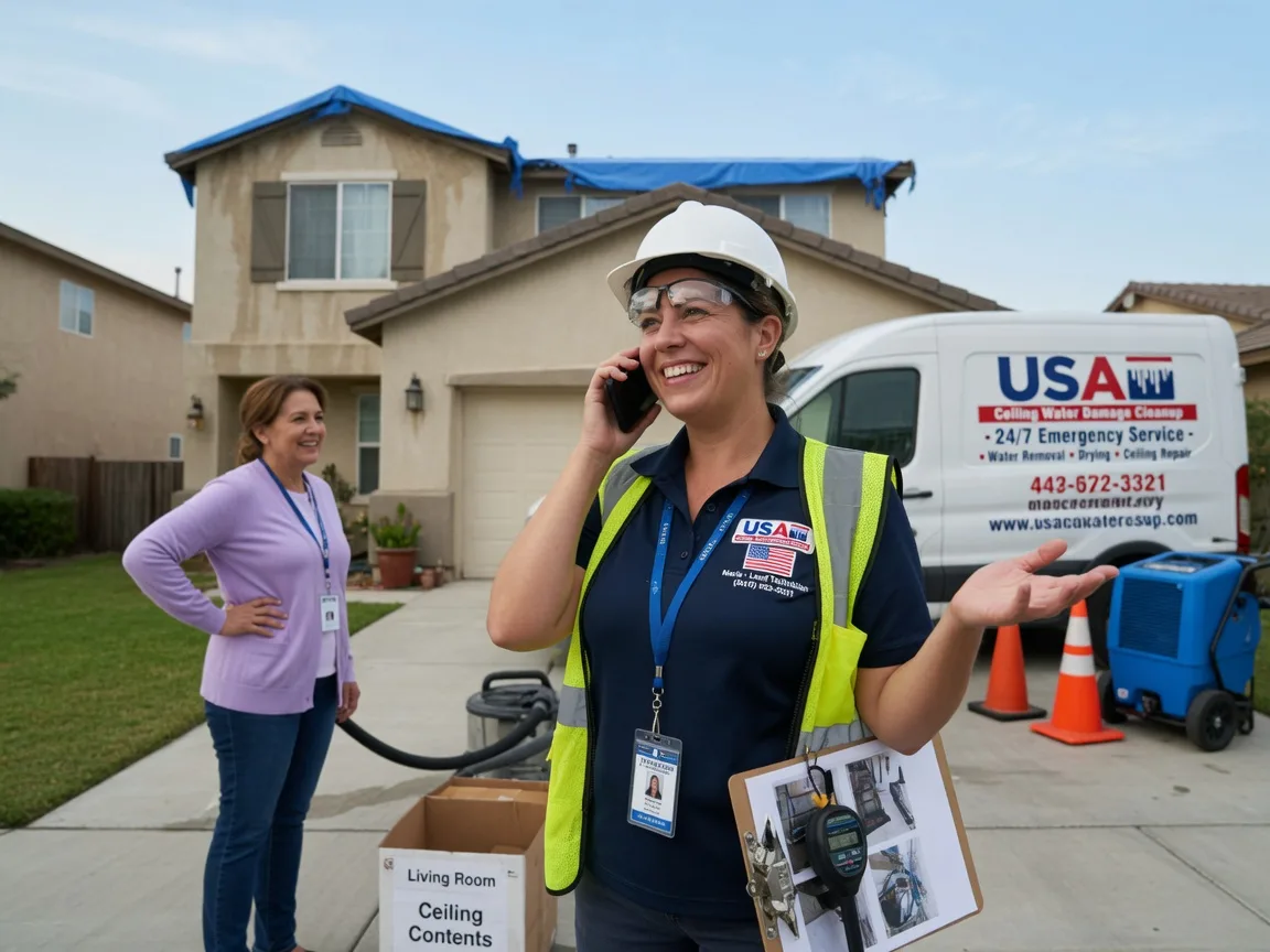 Ceiling Water Damage Restoration Clay City, IL FAQs