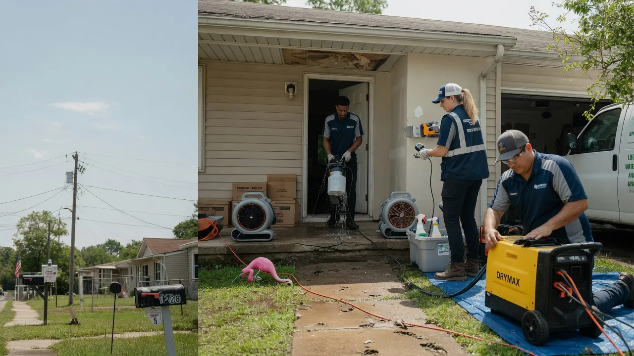 Storm Damage Water Removal in Clay City, IL near me